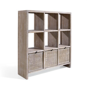 Mueble Auxiliar Kasrer 6 Estantes 3 Cajones