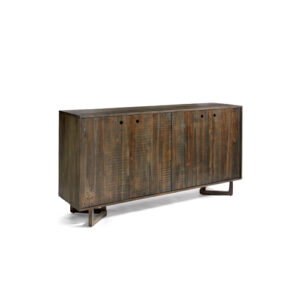 Aparador madera teca nueva "Calvin" 4 puertas