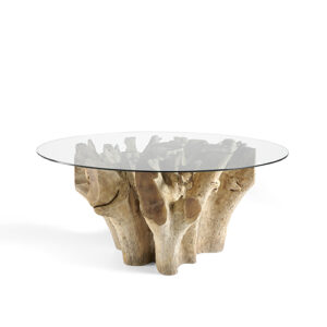Mesa Comedor raices teca natural "Naga" 140