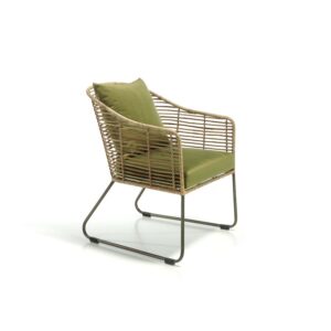 Sillón Auxiliar Rattan & Forja "Bali"