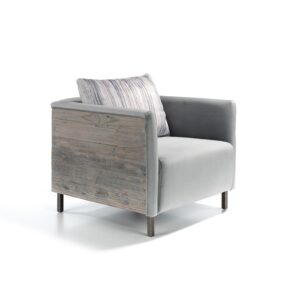 Sillón "Life Velvet Grey"