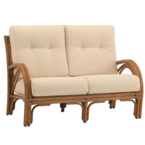 Sofá 2 pl. rattan 0353