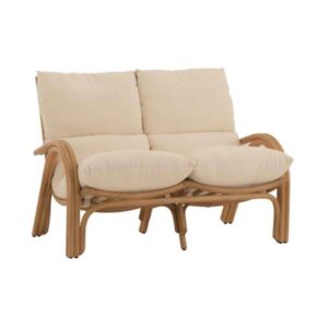 Sofá 2 pl. rattan 0355