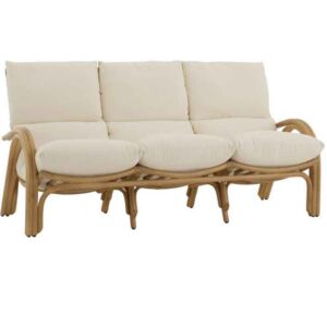 Sofá 3 pl. rattan 0355