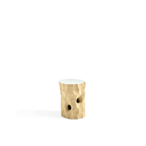 Taburete madera redondo "Roxy" natural