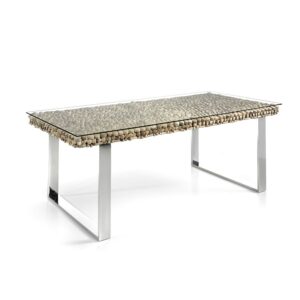 Mesa Comedor "Atlantic Driftwood" 180 cms con cristal